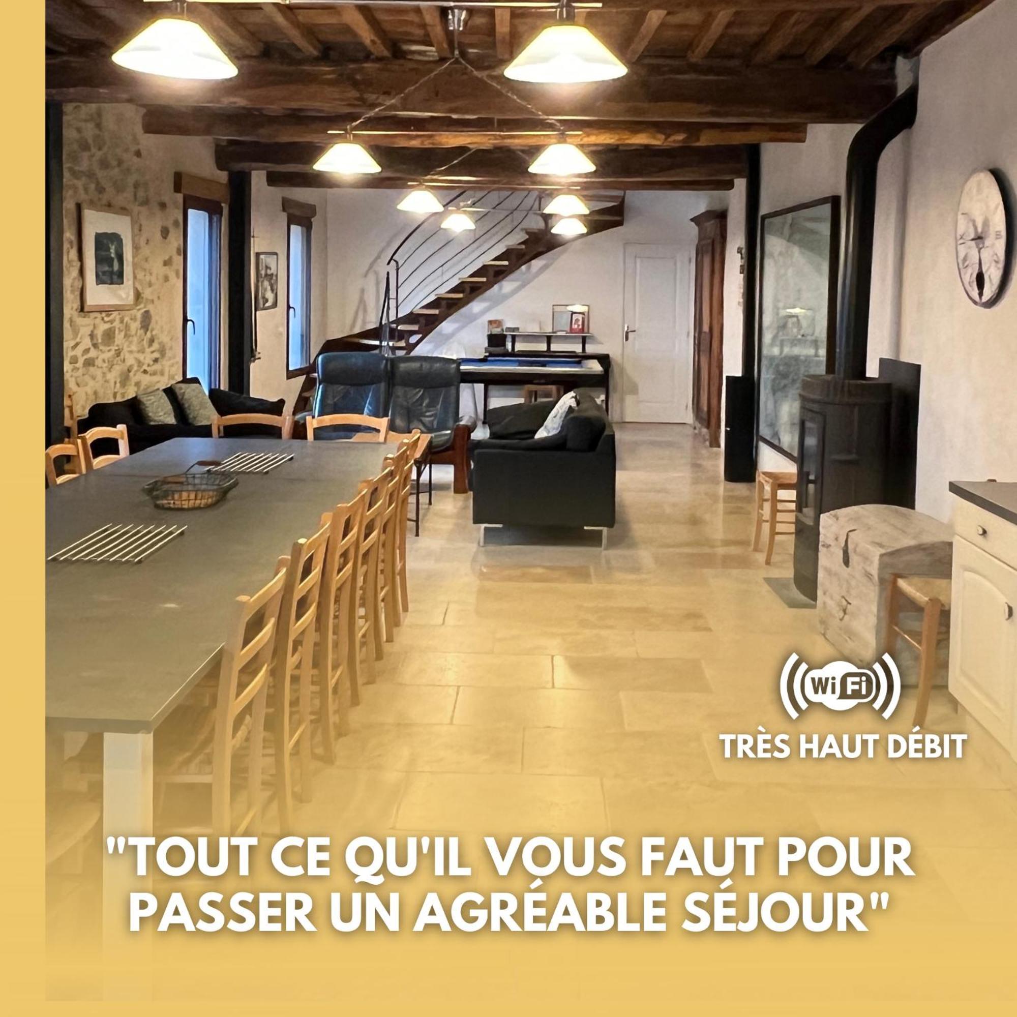 Grand Gite, Mas Favieres Notre-Dame-de-la-Rouvière 外观 照片
