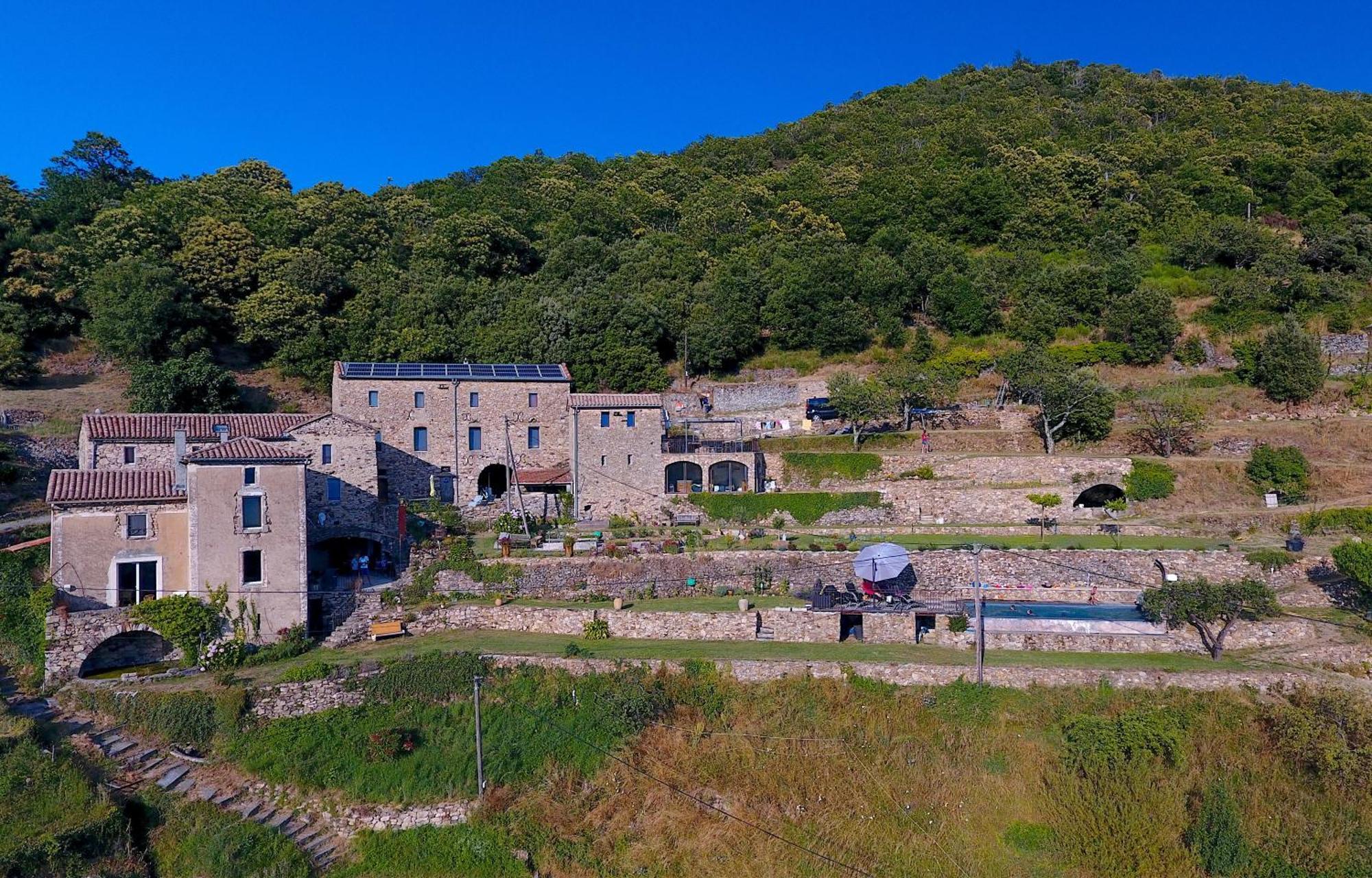 Grand Gite, Mas Favieres Notre-Dame-de-la-Rouvière 外观 照片